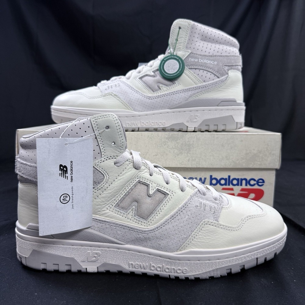 Size 11.5 New Balance Joe Freshgoods 650R Stuntman White Gray High Top BB650RZ1